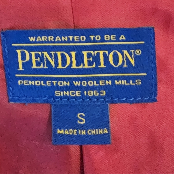 Pendleton Women's Boiled Wool Peacoat sz small - Picture 5 of 7